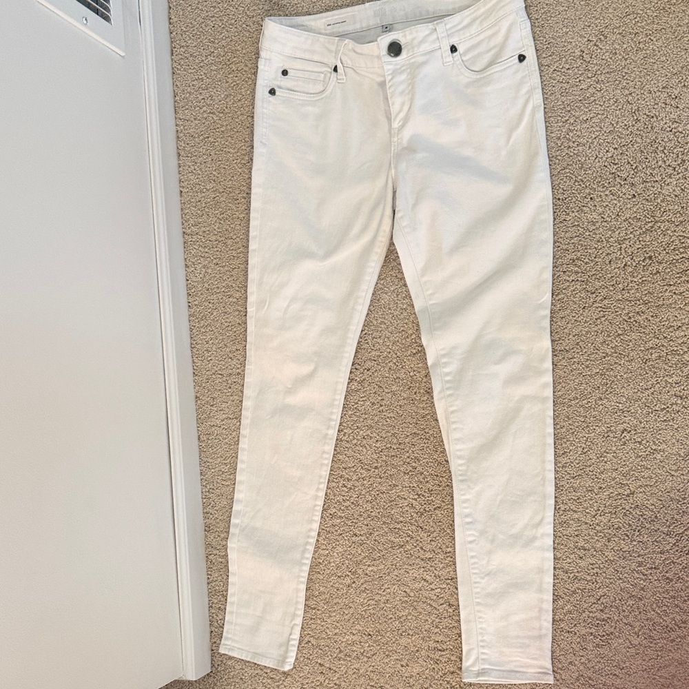 Kut from the Kloth White Skinny Jeans